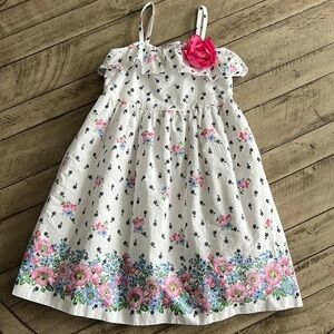 Janie and Jack Floral Ruffle Dress